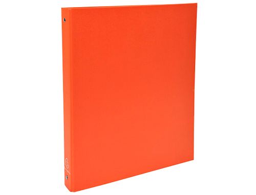 Pasta exacompta de 4 aneis 30mm redondos din a4 cartao forrado laranja , Exacompta , 78588 , 3130639513743